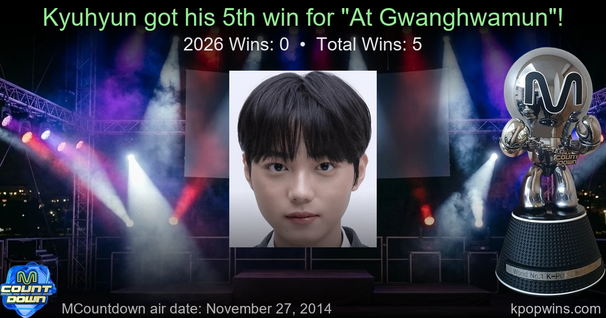 Kyuhyun - At Gwanghwamun